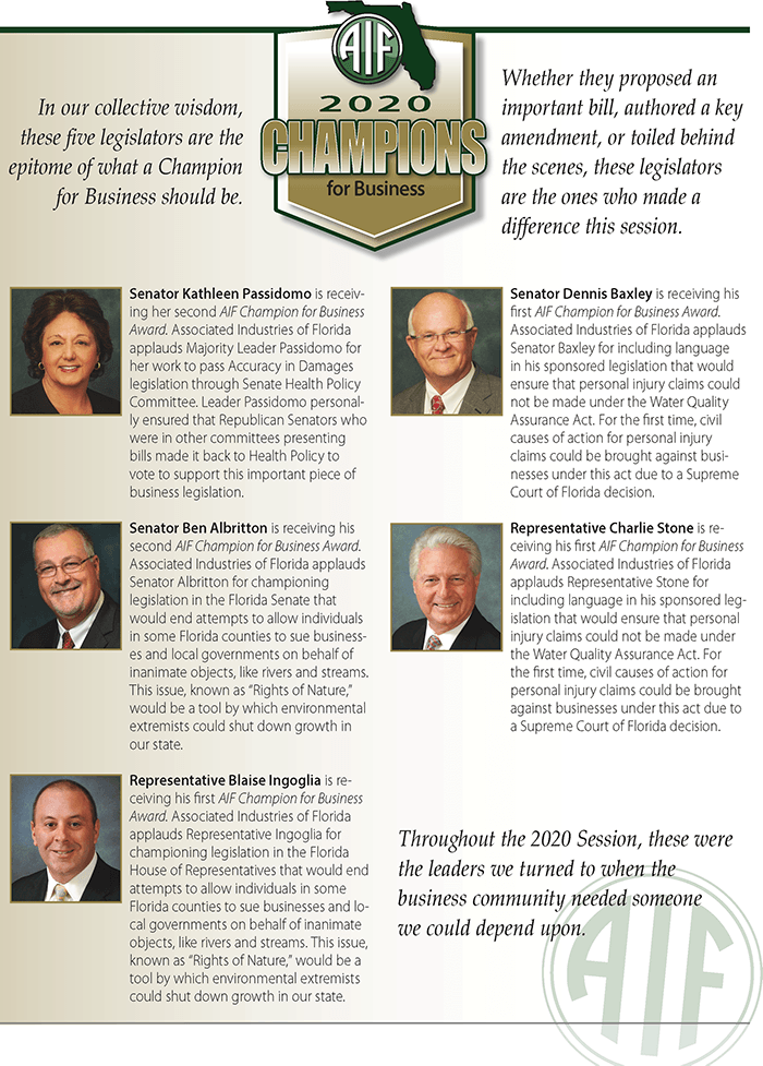 Champions for business